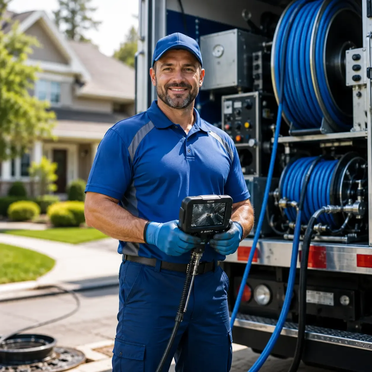 Local outdoor drain cleaning specialists in Alba, MO